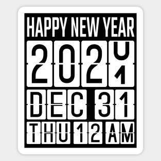 New Year Odometer, Happy New Year 2021 Magnet